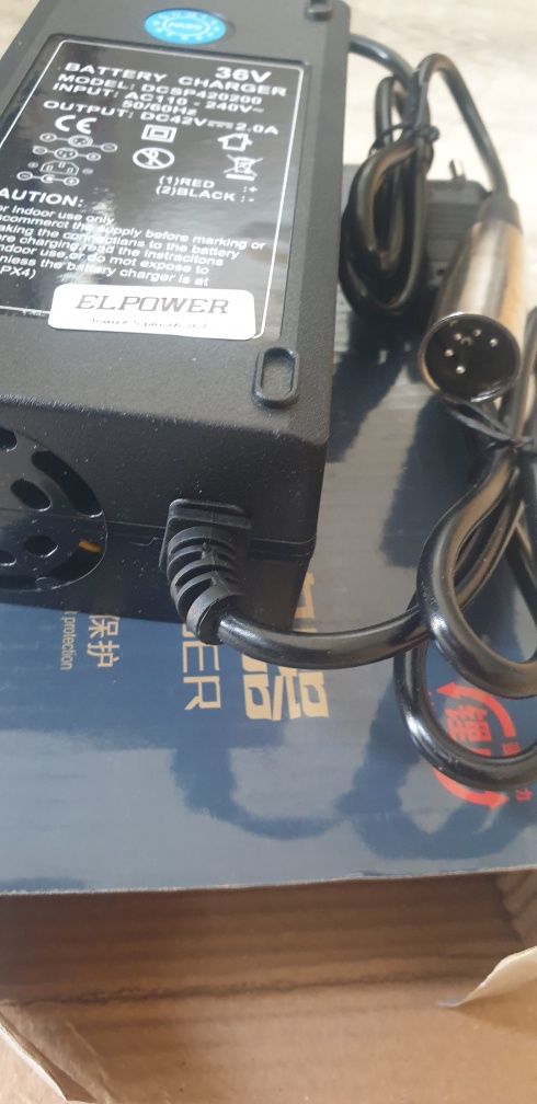 Ładowarka do roweru elektrycznego 36V Giant Sparta itp. Tranz-x 5 pin