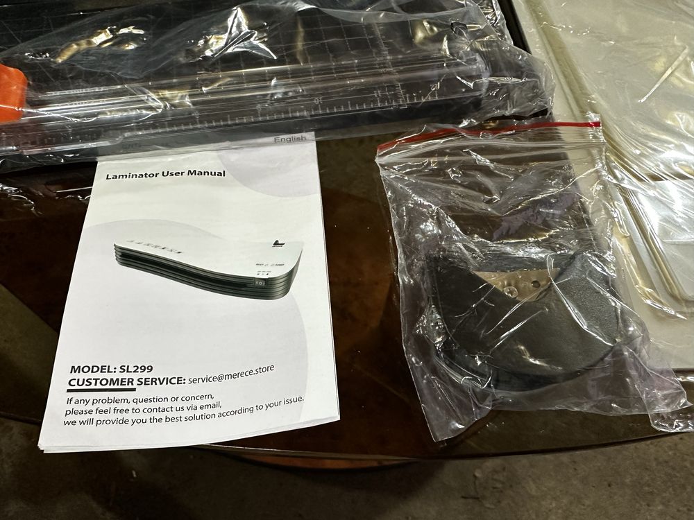 Ламінатор Adocool SL299 Розмір А4,   гарячого та холодного ламінування
