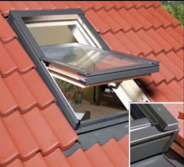 Nowe okno dachowe OPTILIGHT B 78x118 + kołnierz