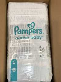 Підгузки Pampers Active Baby 6 (64шт)памперси 13-18кг