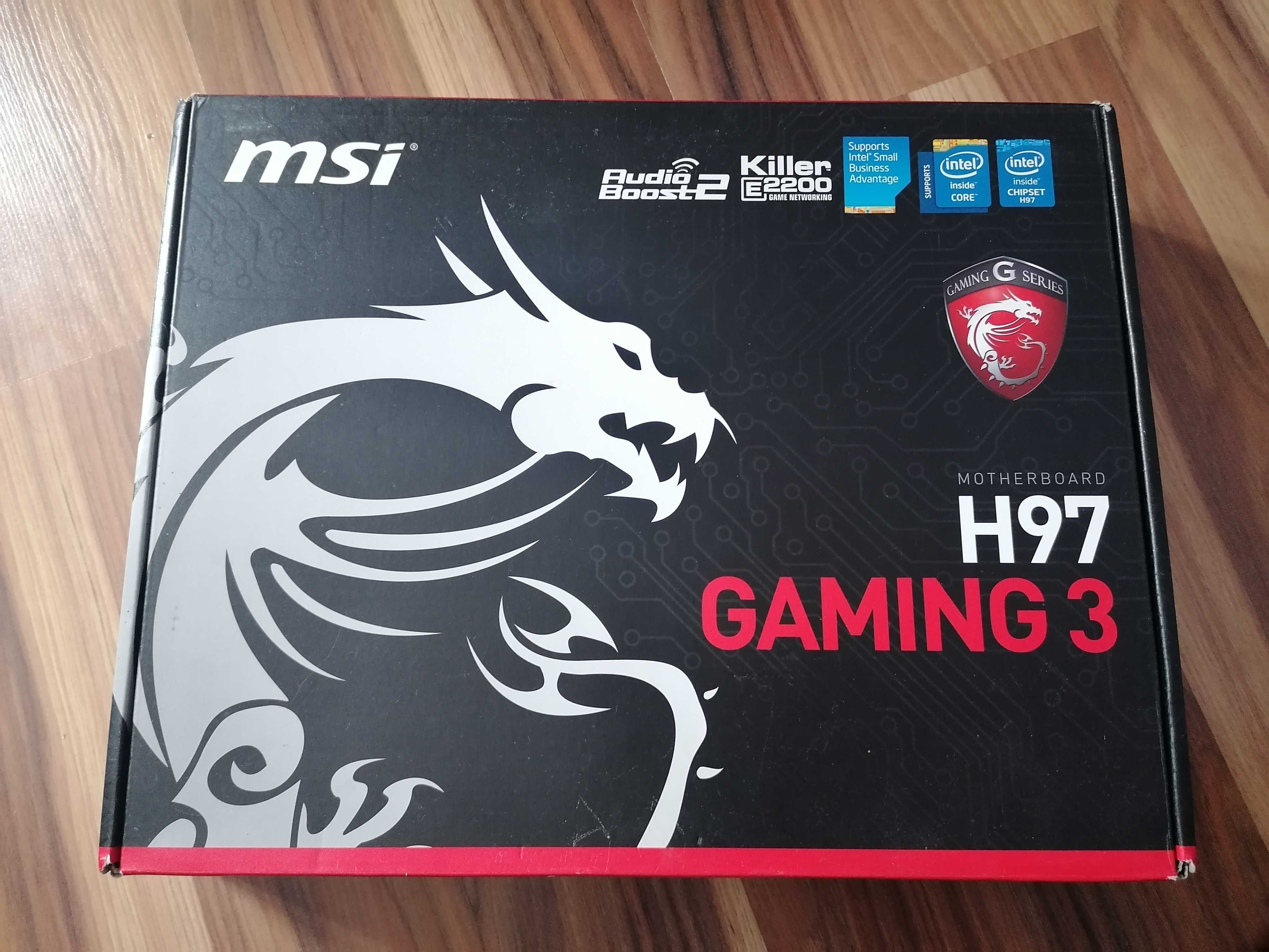 Płyta główna MSI H97 GAMING 3 i5-4670k RAM 8GB