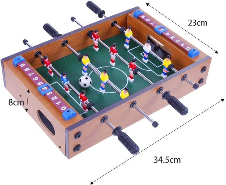 PIŁKARZYKI stołowe mini gra stół PIŁKARSKI 34,5x23 cm P926