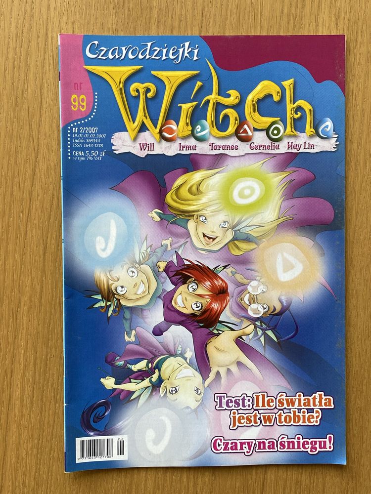 W.I.T.C.H. komiks, czasopismo, gazeta - nr 99.