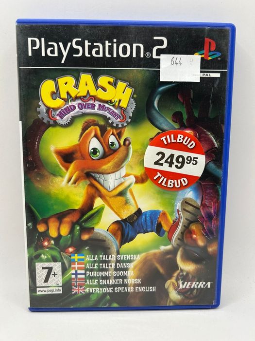 Crash Mind Over Mutant 3xA Ps2 nr 0644