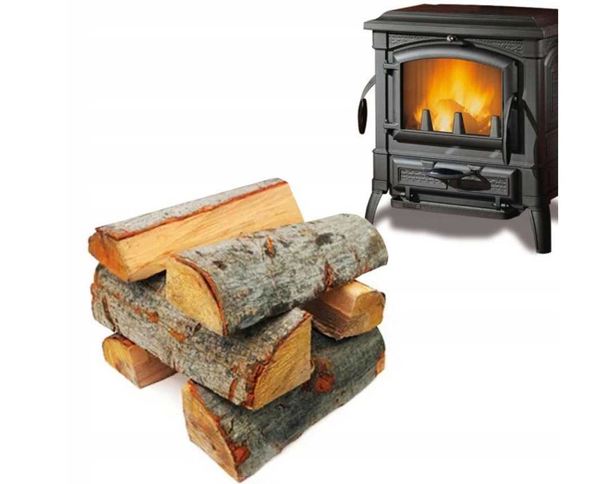 Drewno do wędzenia na ognisko ,opałowe Dąb Olcha Brzoza na worki  40 l