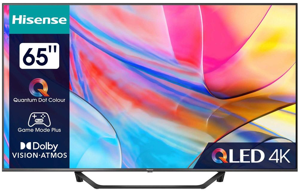 Telewizor HISENSE 65A7KQ 65'' QLED 4K VIDAA DVB-T2 Dolby Atmos Vision
