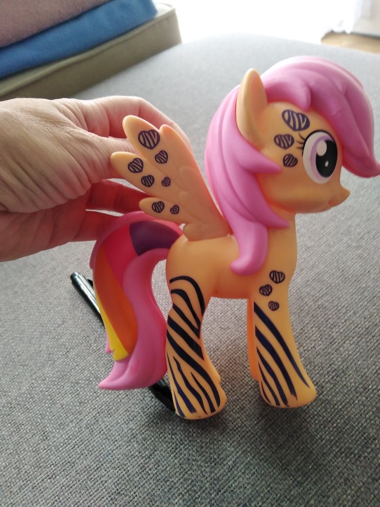 Kucyk  hasbro Pony mlp scootaloo skutalu pomarańczowy