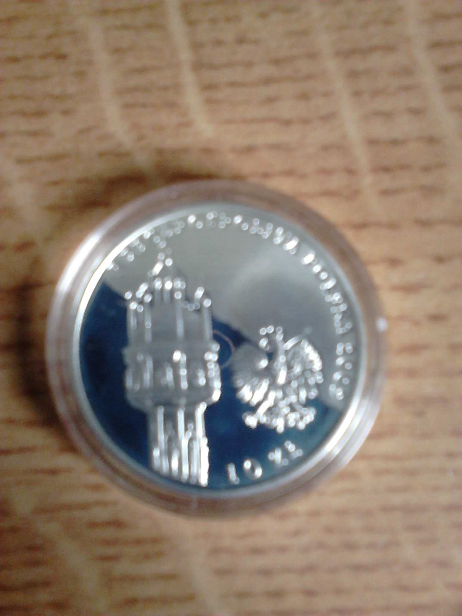 moneta srebrna Jan Paweł II