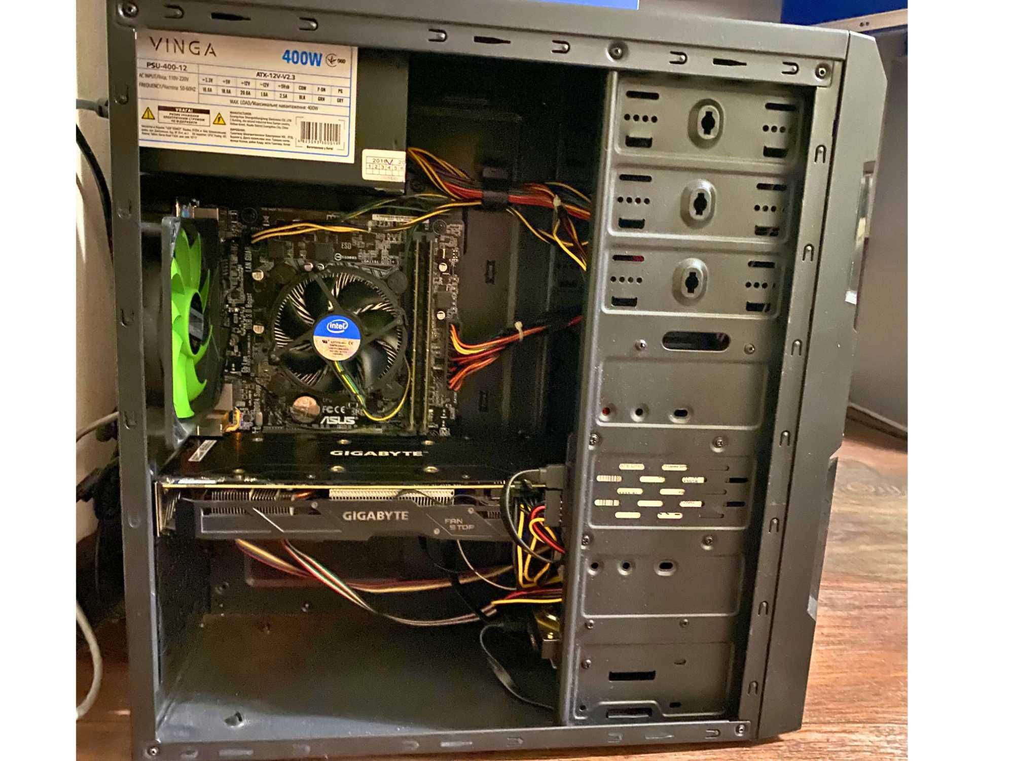 Ігровий ПК Intel I7/GTX 1060 6gb/16gb DDR4/120gb SSD+500gb HDD