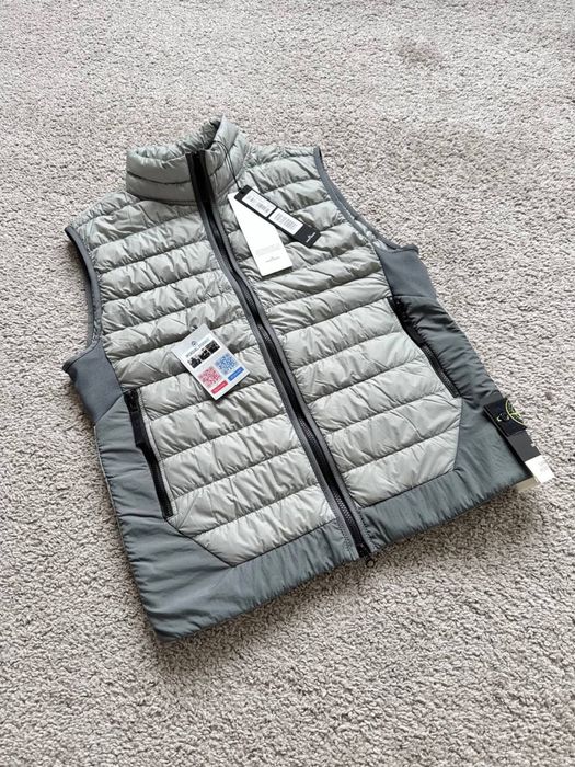 Жилет Stone Island пуховая жилетка стон