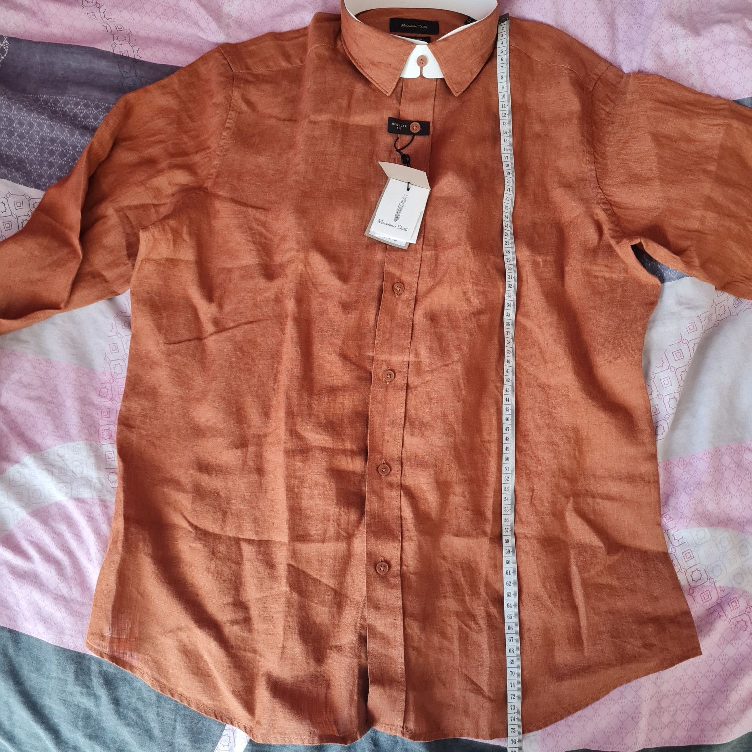 Koszula Lniana Massimo Dutti