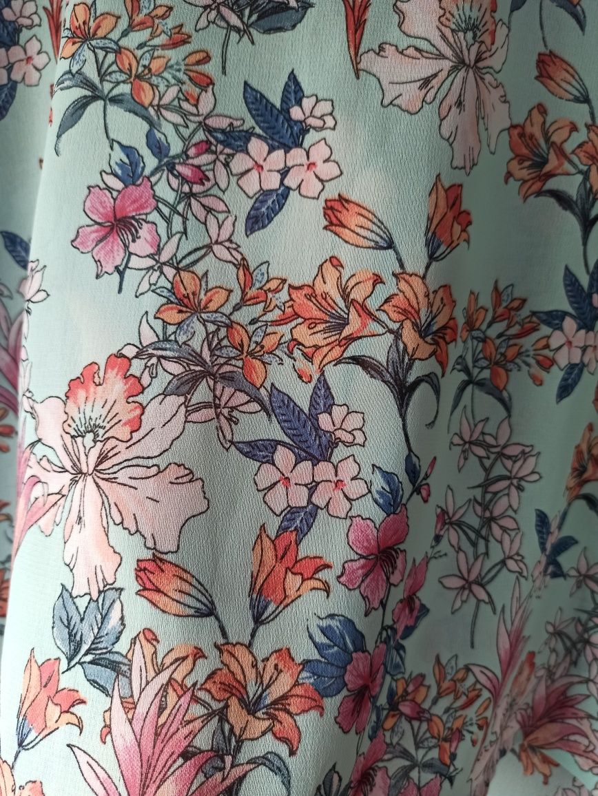 Narzutka tally weijl 40 L s m xl w kwiaty kwiecista