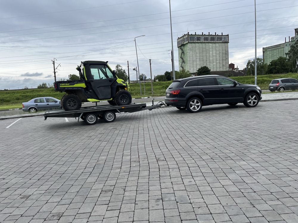 Евакуатор Європа эвакуатор + 4-8 Пасажирів мотоциклів Доставка речей