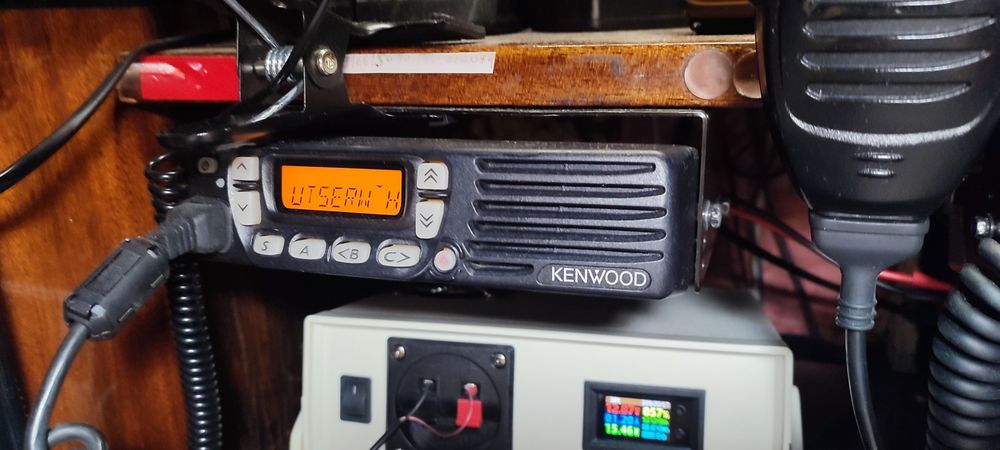 Кеnwood TK-7760 TK-8180 + диплексер. VHF UHF