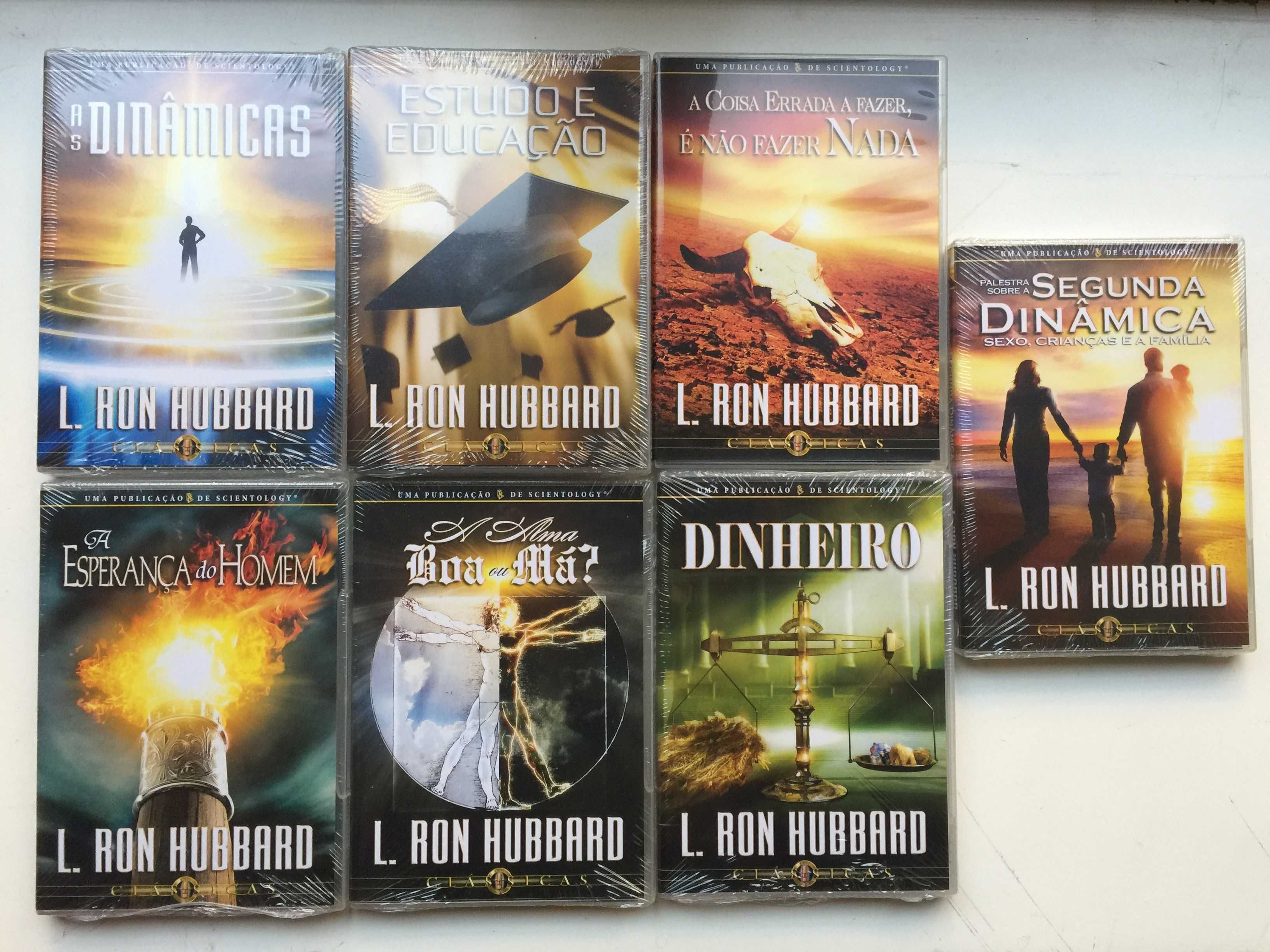 Coleção DVD de Cientologia Scientology L. Ron.Hubbard em português