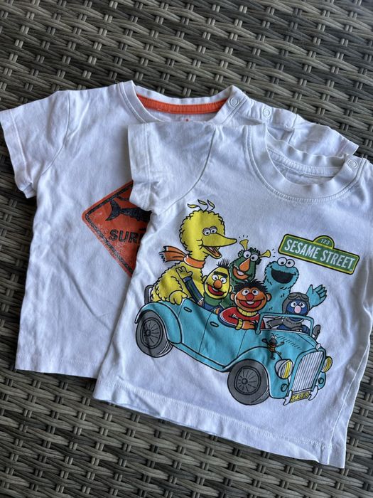 Bluzeczki biale Rozmiar 74 reserved