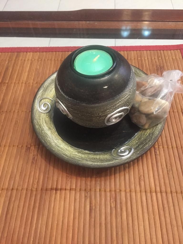 Conjunto de castiçal