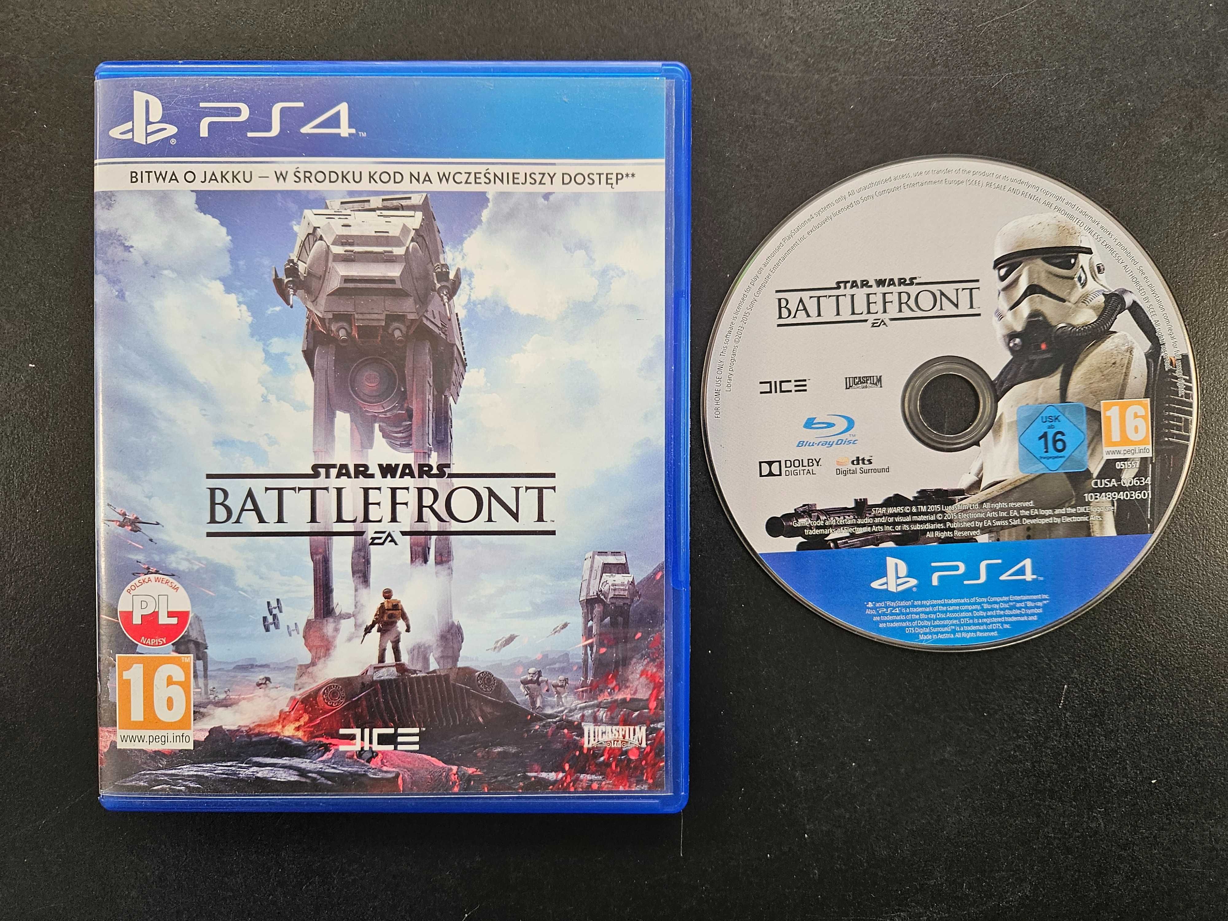 Gra Sony PS4 Star Wars Battlefront