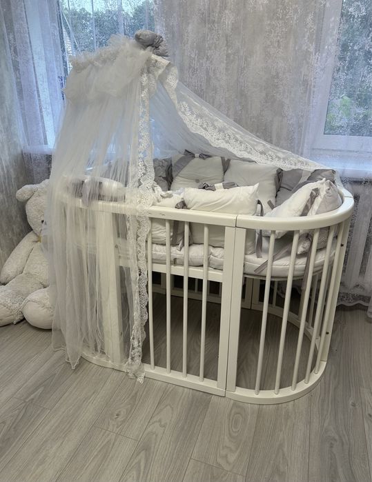 Дятяче ліжечко Ovalbad 7в1