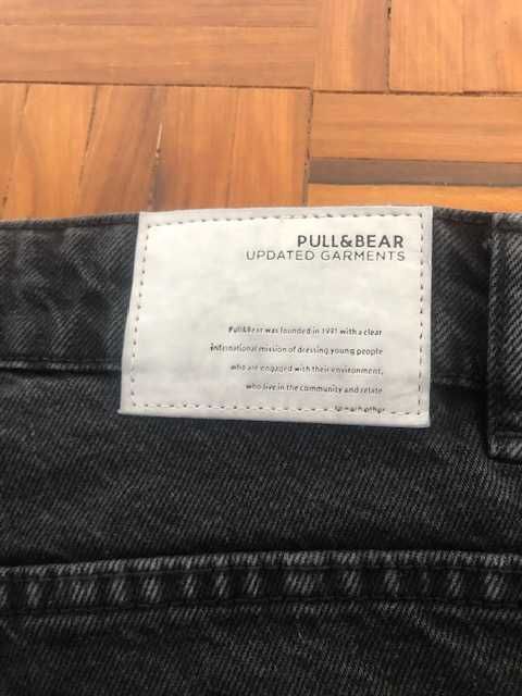 Calções da Pull & Bear pretos