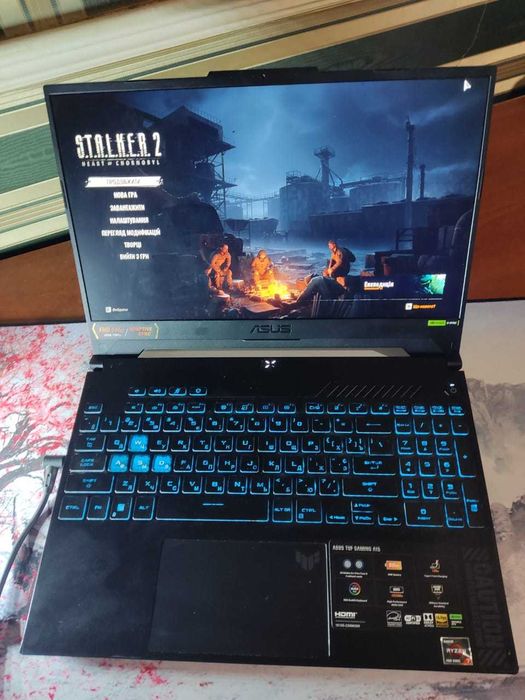 Asus TUF Gaming A15 FA507NVR (RTX4060, Ryzen 7, 32 gb ОЗУ)