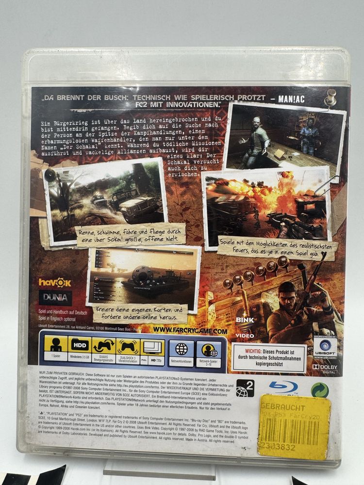 FarCry 2 Ps3 Gwarancja