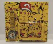 Prawdziwy zegarek i portfel Pikachu