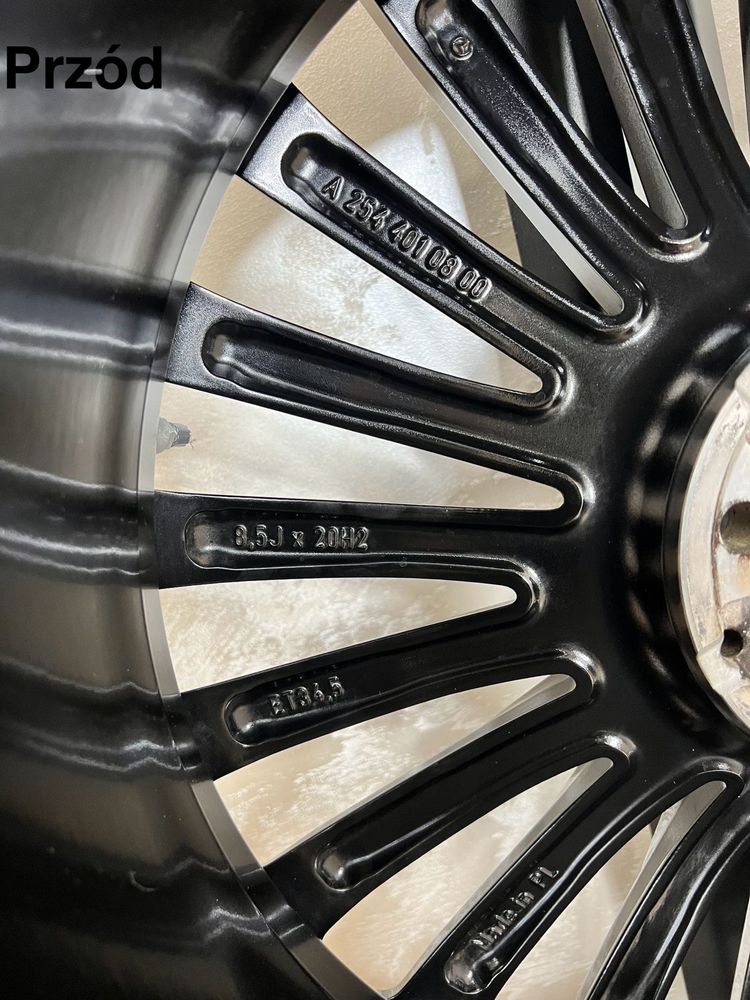 Felgi AMG 20” Mercedes + opony | GLC GLE GLS | TPMS | Stan bdb