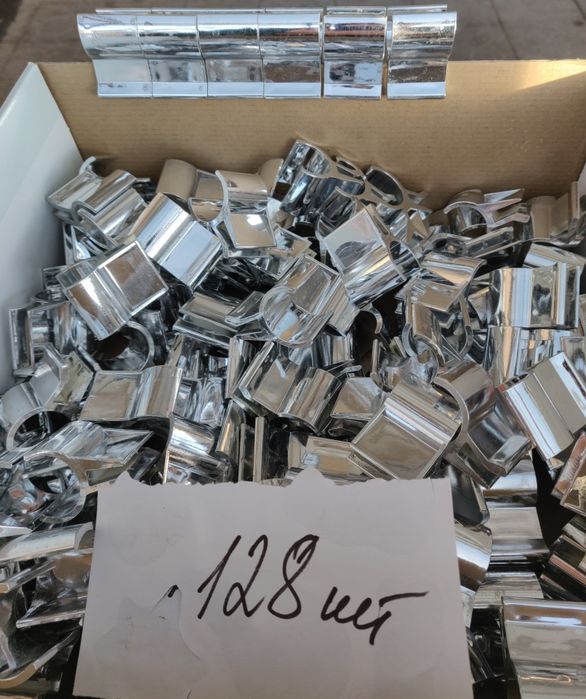 Меблева фурнітура d 25 для скла і супутні товариі товари