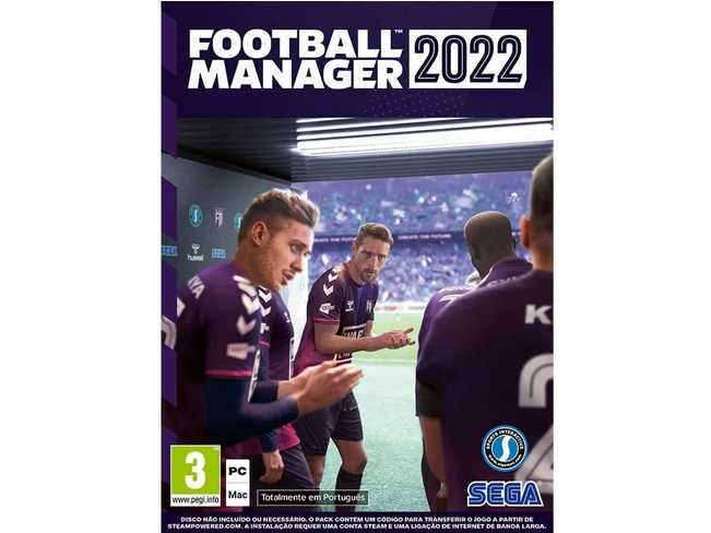 Football Manager 2022 - PC - Novo e Selado