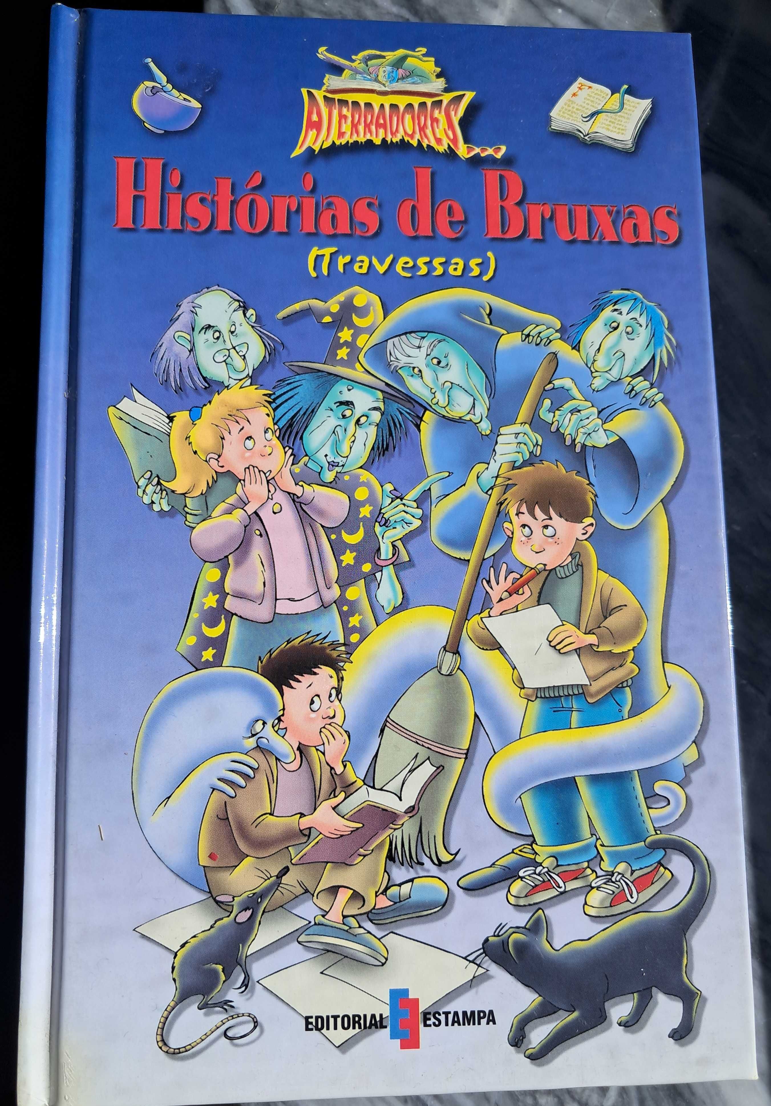 Livro Infantil 'Histórias de Bruxas'