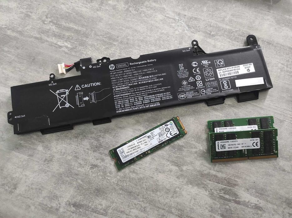 Акумулятор SS03XL батарея HP EliteBook G5 / G6 745 840 850(ssd m2 nvme