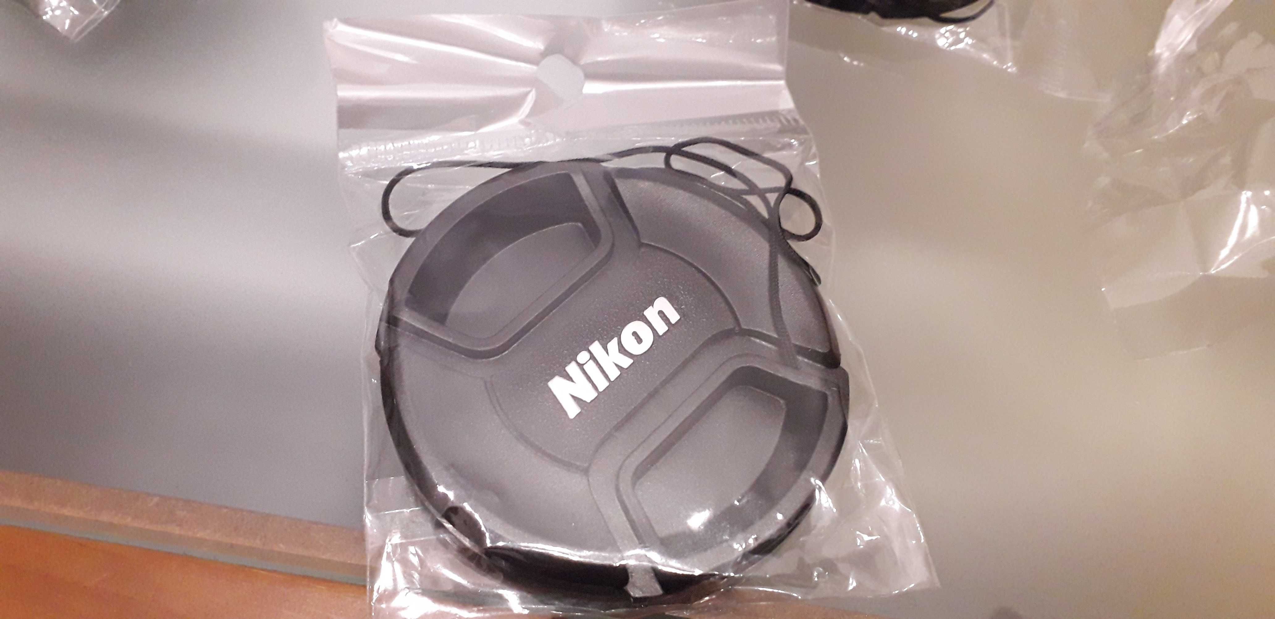 Tampas de 58mm para maquina fotografica Nikon