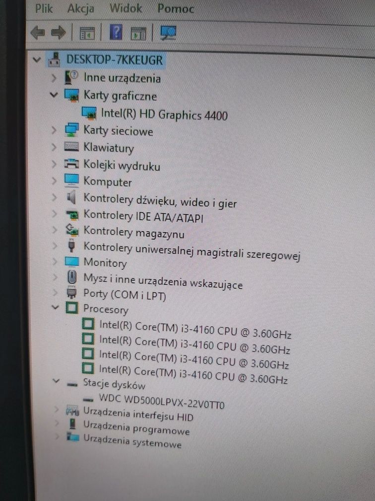 Komputer PC Intel i3 DDR3 500GB MSI MODECOM Chieftec