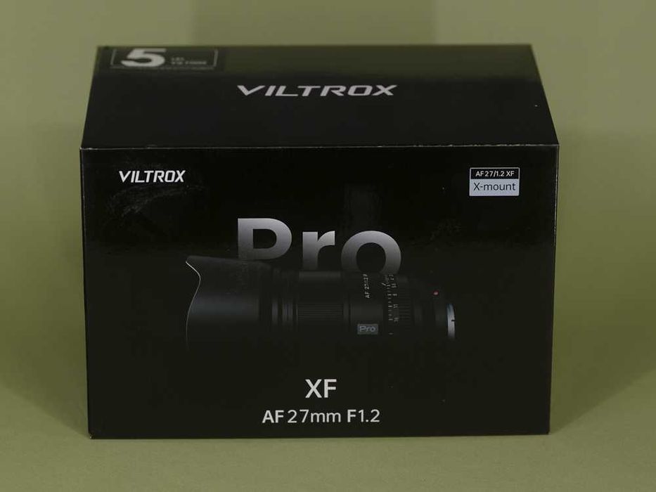 Obiektyw Viltrox AF 27/1.2 XF Pro do Fuji X.