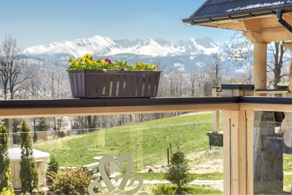 Domek z balią, jacuzzi w górach, k/ Zakopane