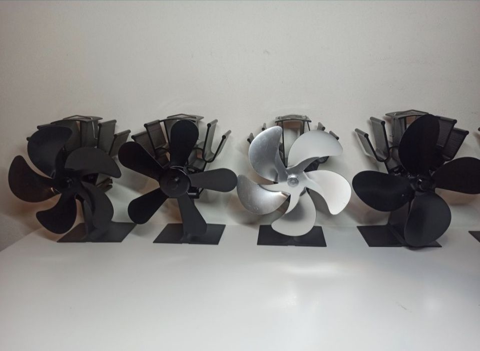 Термоелектричний вентилятор для камінів,буржуйок,печей