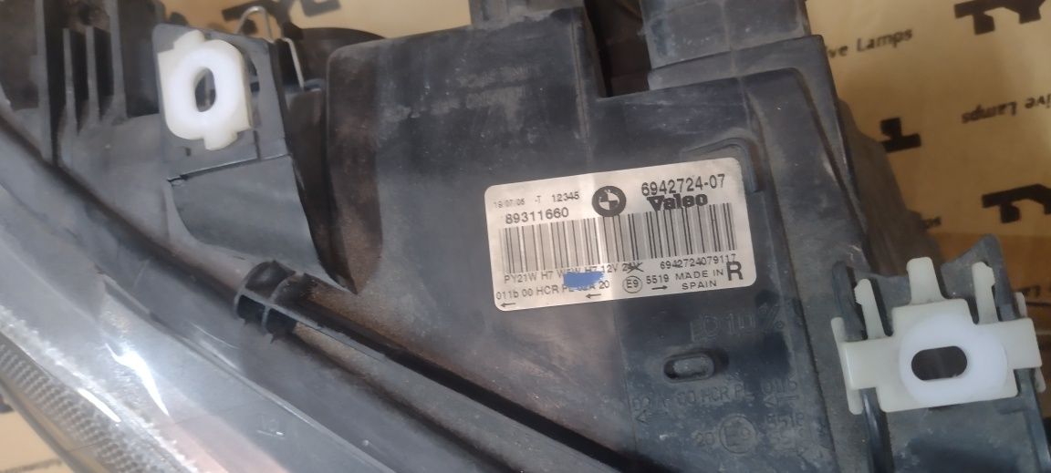 Lampy przednie BMW 320D 2006 E90 anglik