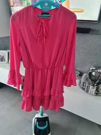 Różowa sukienka Mohito,  rozmiar 40