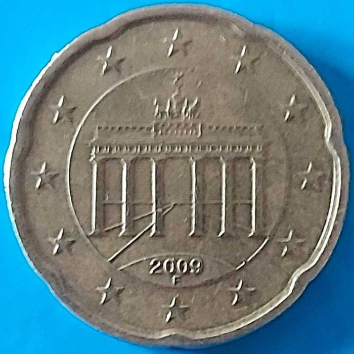 20 Cêntimos de 2009 Letra F,  da Alemanha
