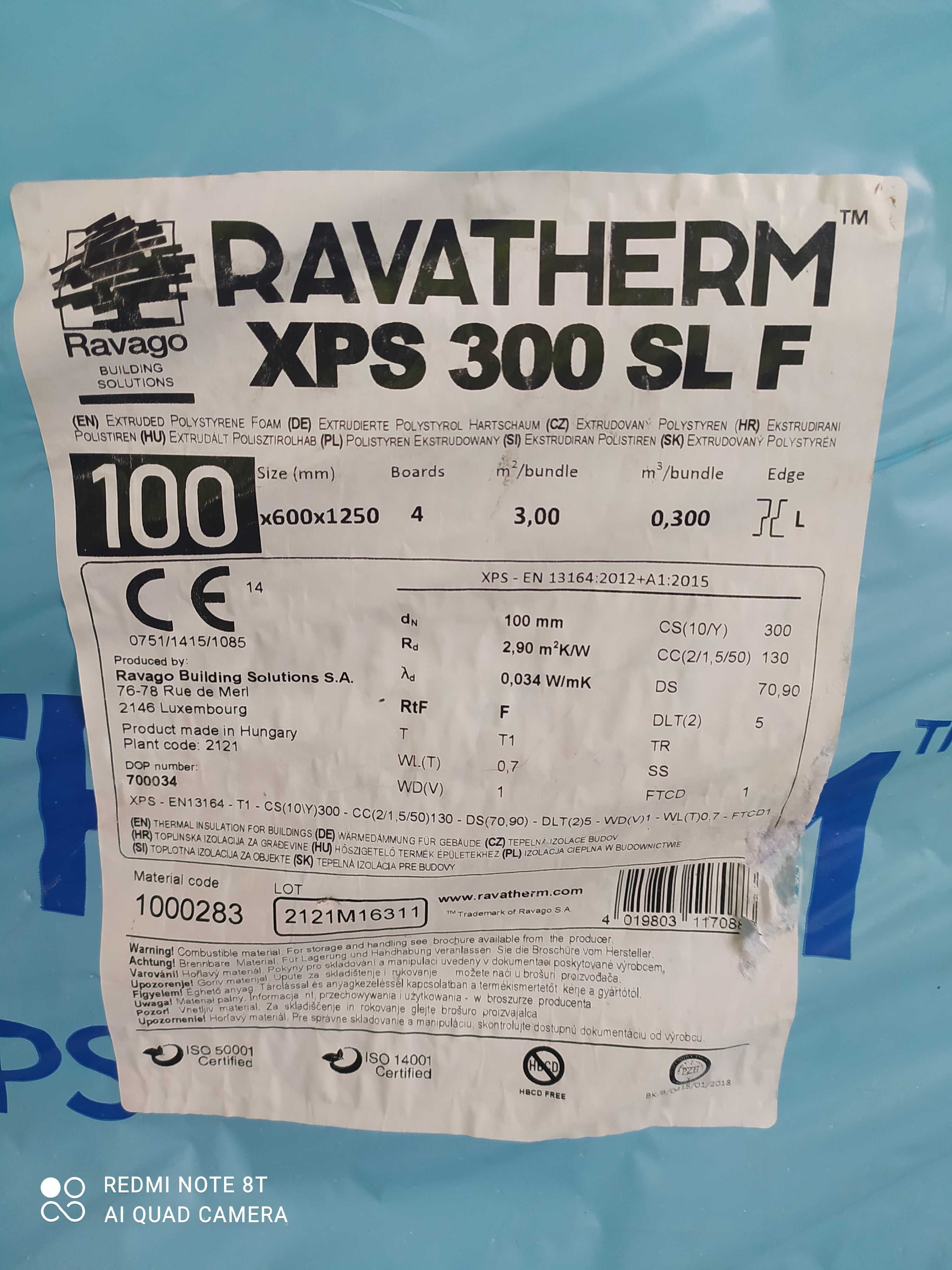 Styrodur Ravatherm XPS 300 SL F