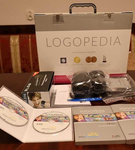 EduSensus Logopedia - Zabawy słowem. Mikrofon, płyty CD, książeczki.