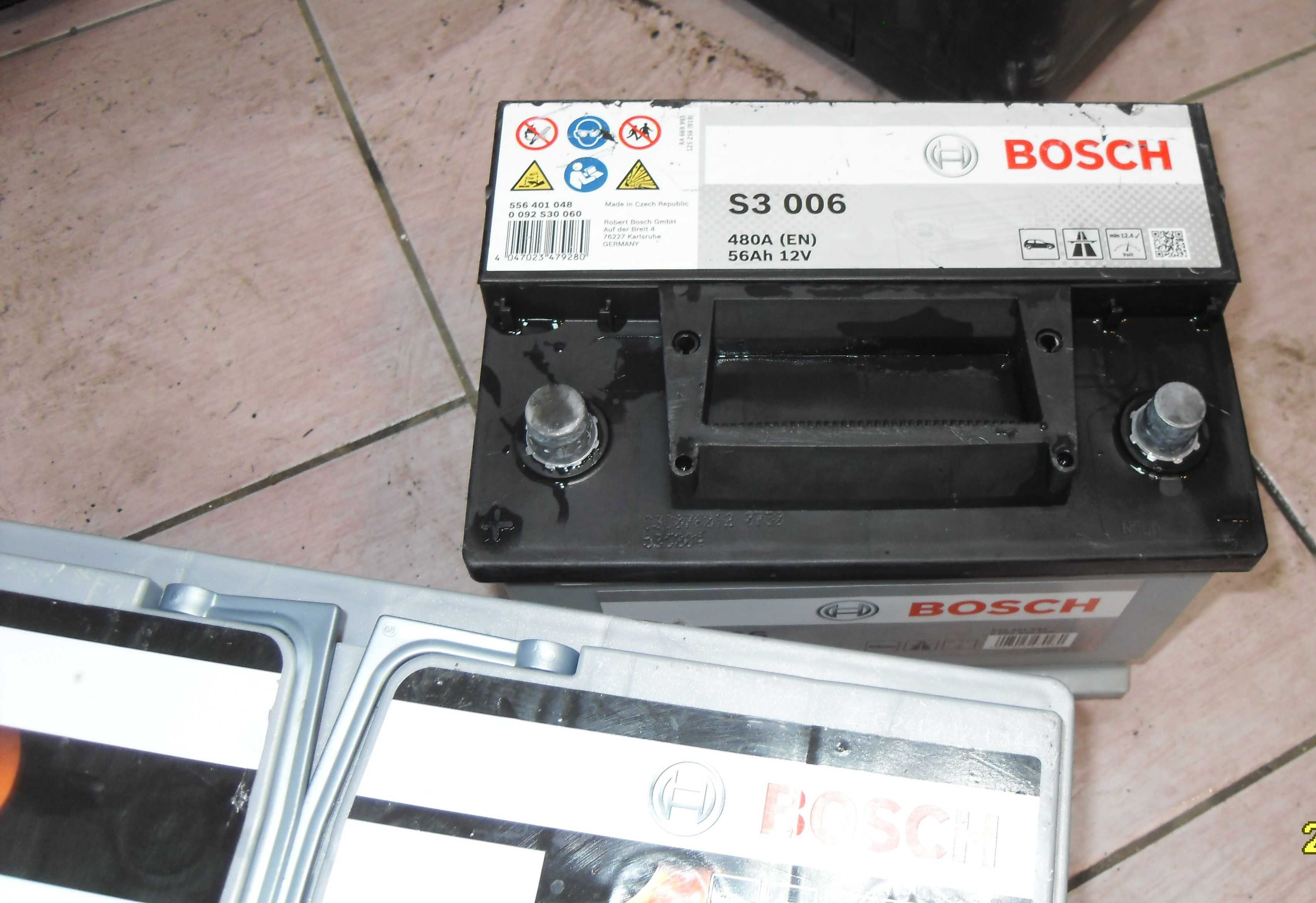 akumulator BOSCH S3 006, 12V 56Ah 480A