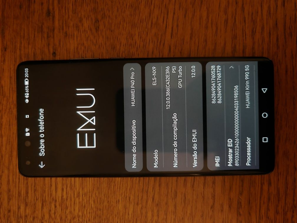 Huawei p40 pro em bom estado