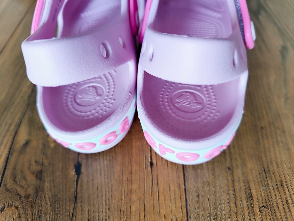 Crocs J1 32 33 sandały gumowe do wody Stitch angel kuromi