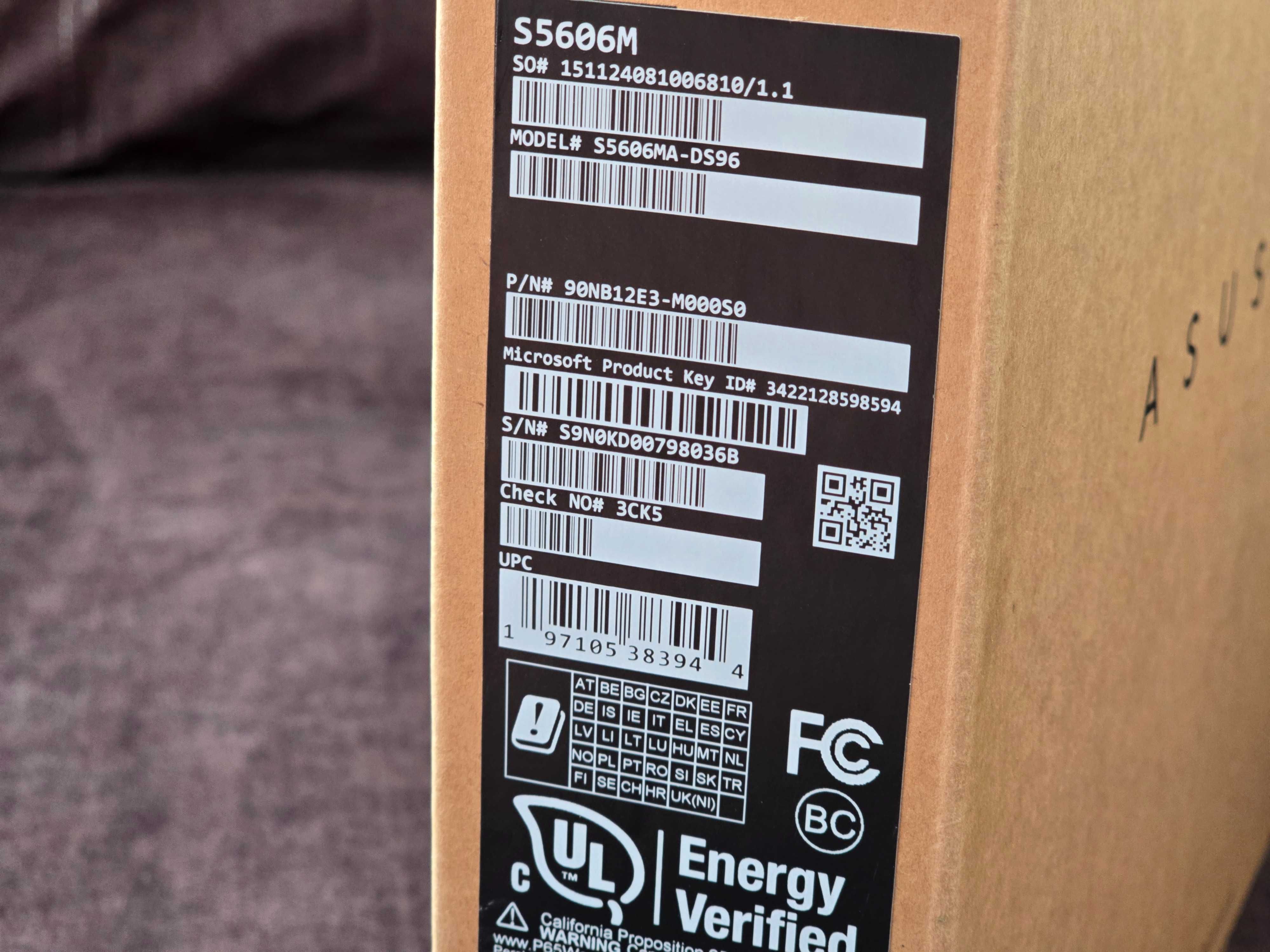 ASUS Vivobook S 16 (16" 3.2K OLED/ Ultra 9-185H/ 16 DDR5/ 1Tb NVMe)
