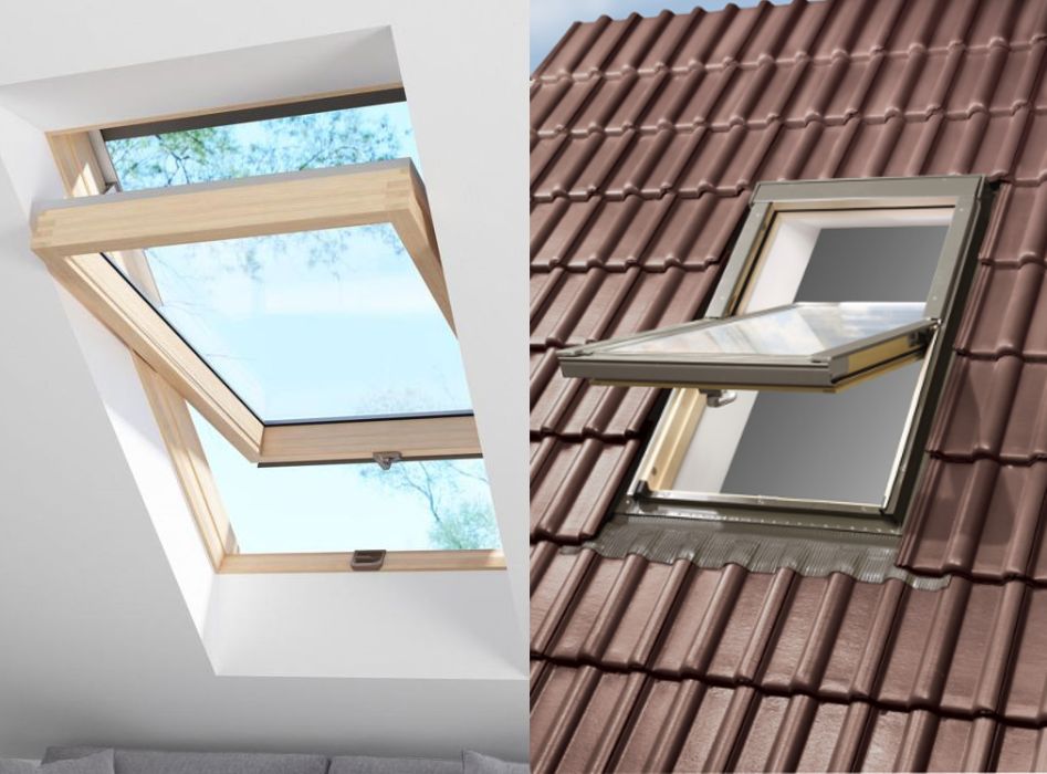 NOWE Okna dachowe SKYFENSTER 55x78 66x118 78x118 78x140 + KOŁNIERZ !!!