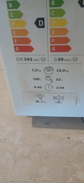 Maquina lavar e secar roupa