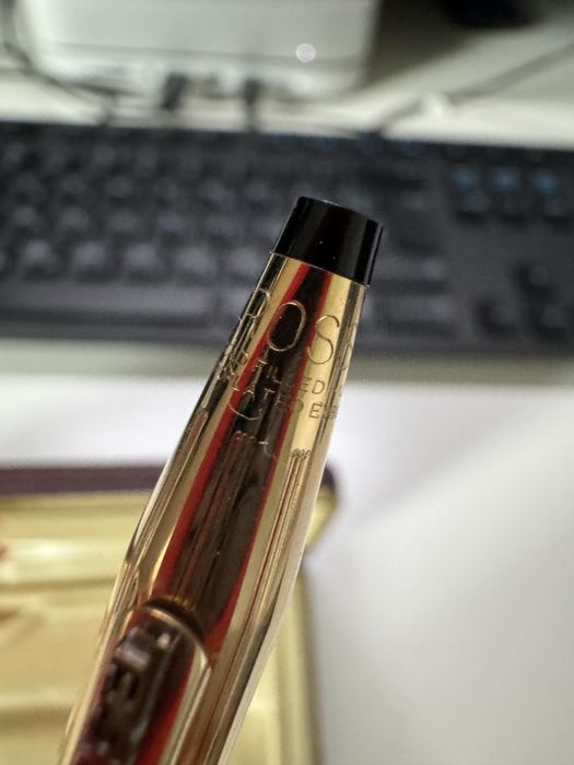 Преміальна ручка CROSS 14KT Gold — оригінал, з футляром