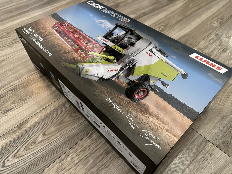 NOWE Klocki CaDA C61508W Kombajn Claas Dominator 370 Wysyłka PL LEGO